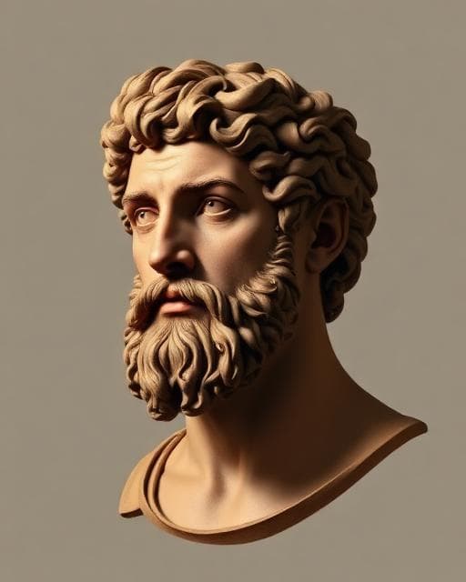 Classical portrait of Marcus Aurelius