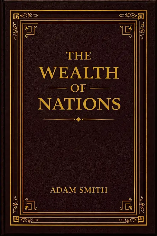 The Wealth of Nations book cover